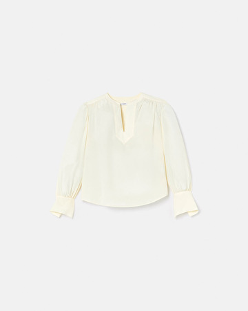 Bangkok blouse Flowing ecru blouse ZAPA
