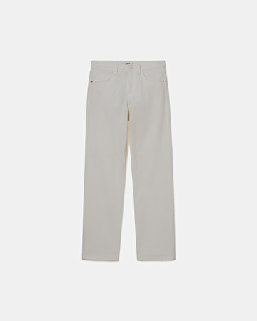 Jean Jayce White straight jeans ZAPA