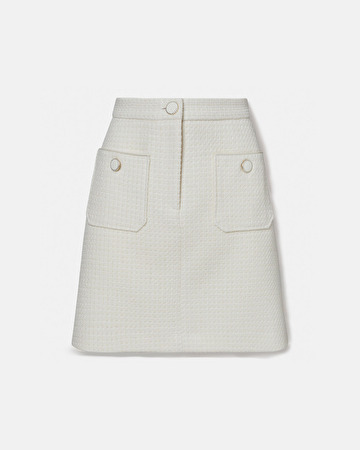 Jini skirt A-line tweed skirt ZAPA