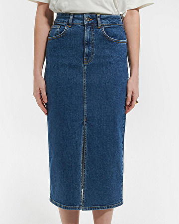 Jude skirt Long denim skirt ZAPA