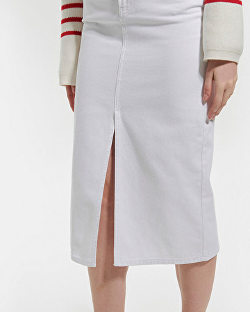 Jude skirt Long white skirt ZAPA