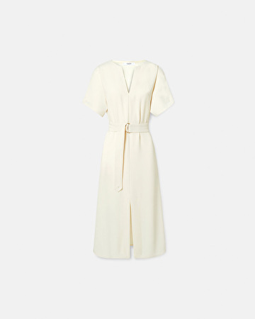 Rafaelle dress Long ecru flowing dress ZAPA