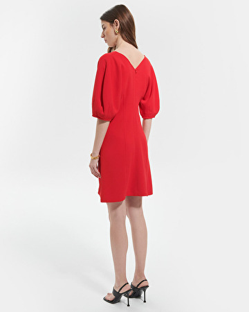 Revia dress Short red dress ZAPA