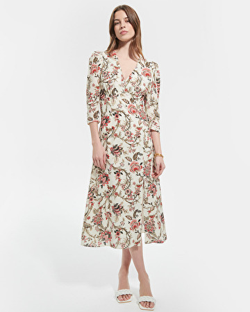 Roanita dress Floral print maxi dress ZAPA