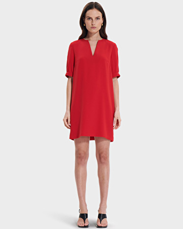 Rhealane dress Red straight dress ZAPA