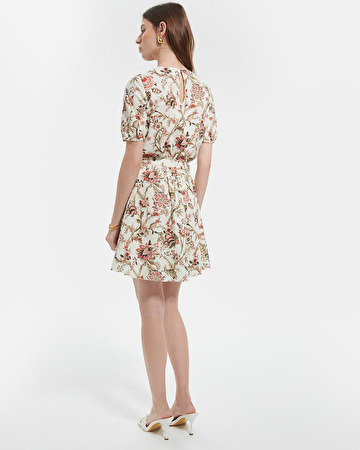 Russelina dress Floral print wrap dress ZAPA