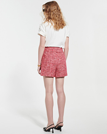 Seoul shorts Pink tweed shorts ZAPA