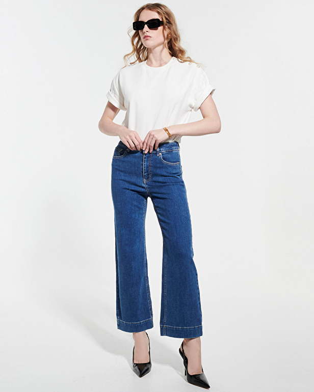Jean Jani Stone flare jeans ZAPA