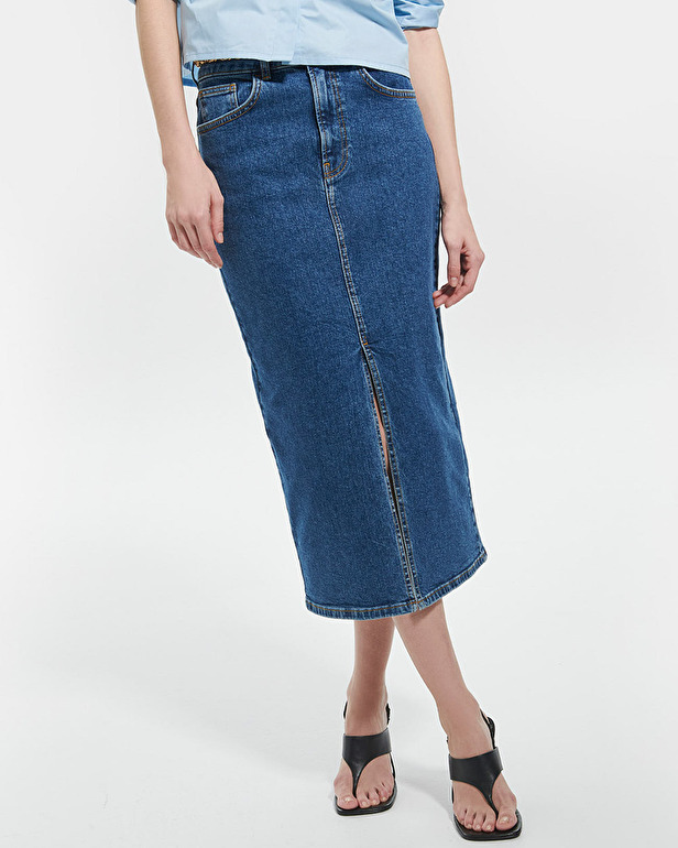 Jude skirt Long denim skirt ZAPA