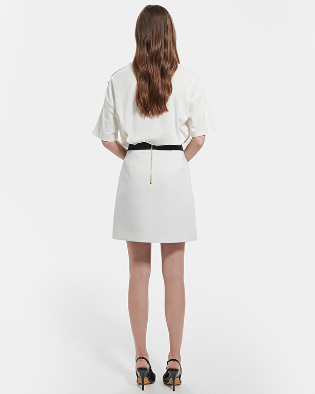 Johnson Skirt Short two-tone skirt ZAPA