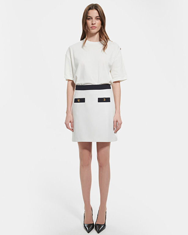Johnson Skirt Short two-tone skirt ZAPA