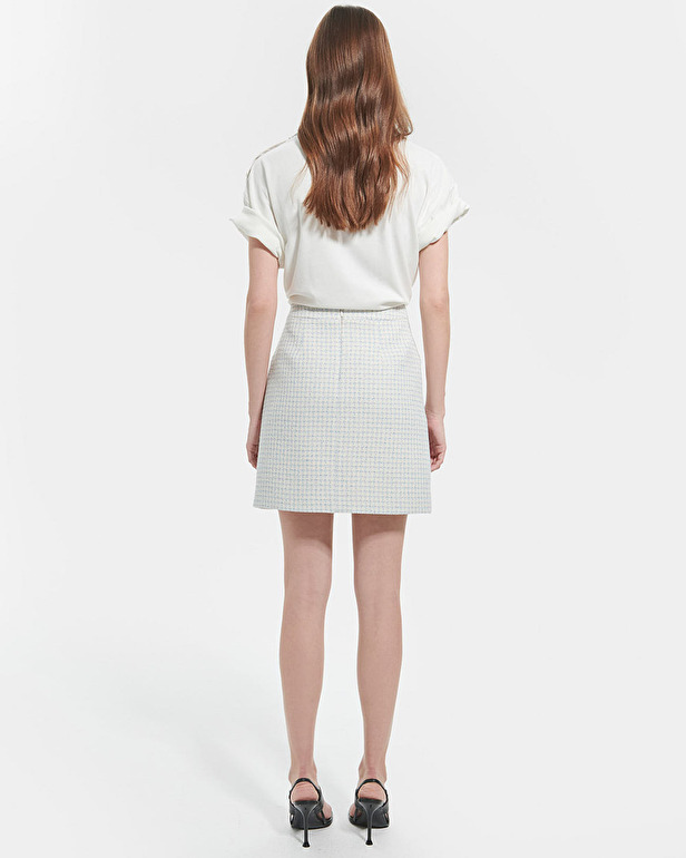 Jeralda skirt Short tweed skirt ZAPA