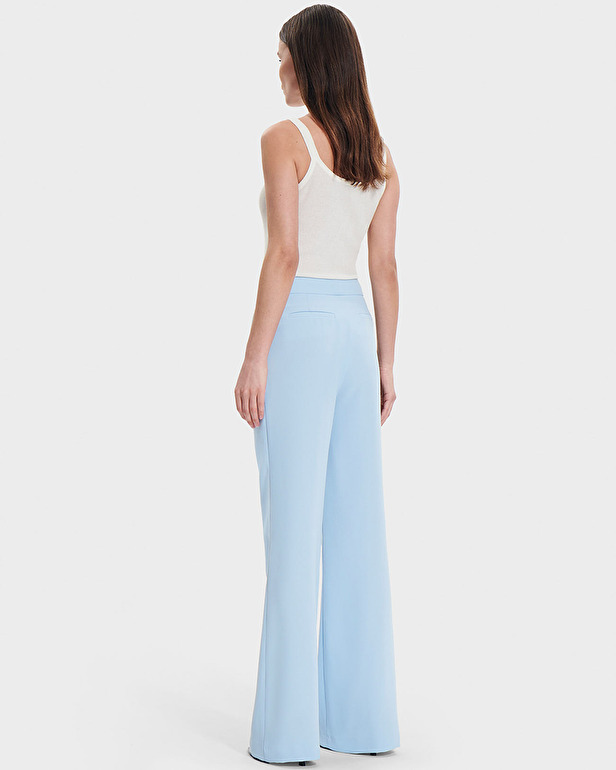 Periwinkle Pants Sky blue flowing pants ZAPA