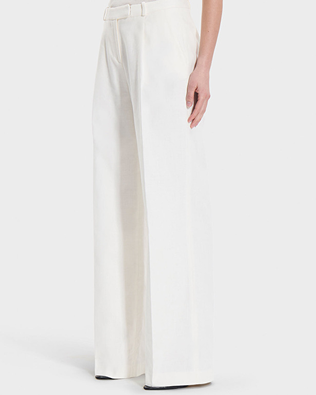 Pleyel pants Ecru flowing pants ZAPA