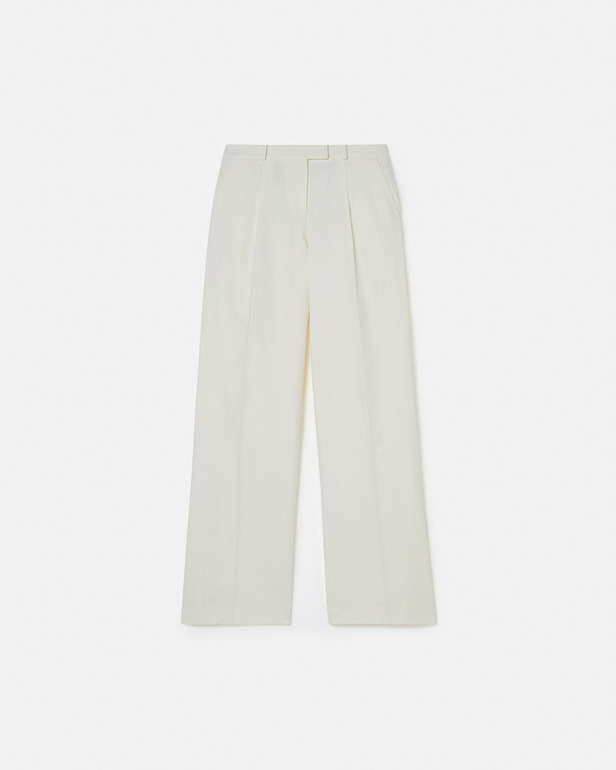 Pleyel pants Ecru flowing pants ZAPA