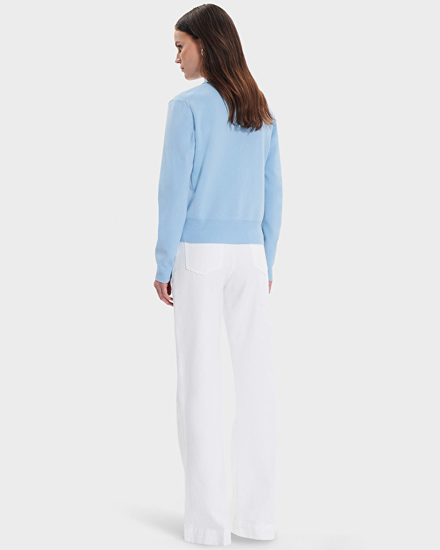 Namba sweater Loose sky blue sweater ZAPA
