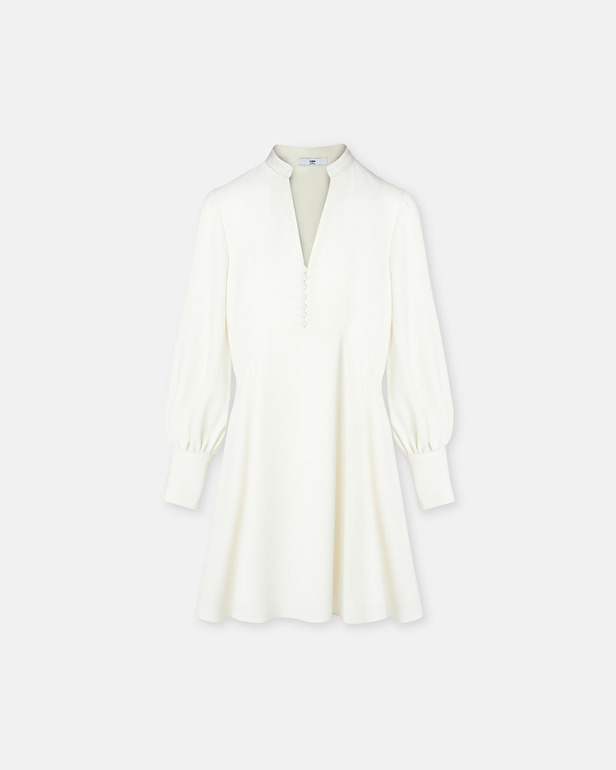 Rosalinda dress Ecru flared dress ZAPA