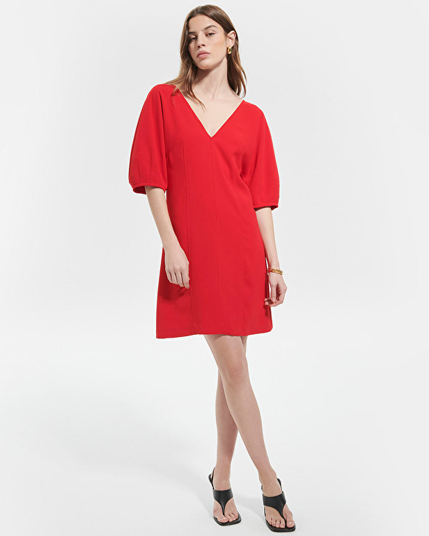 Revia dress Short red dress ZAPA