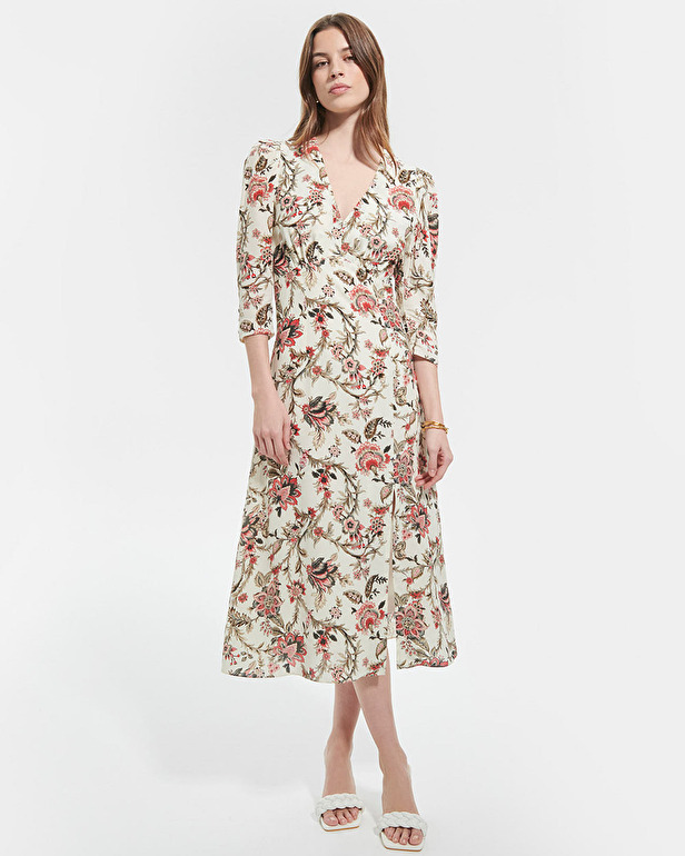 Roanita dress Floral print maxi dress ZAPA