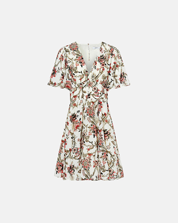 Roswell dress Short floral print dress ZAPA