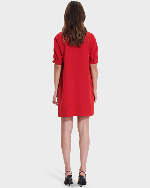 Rhealane dress Red straight dress ZAPA