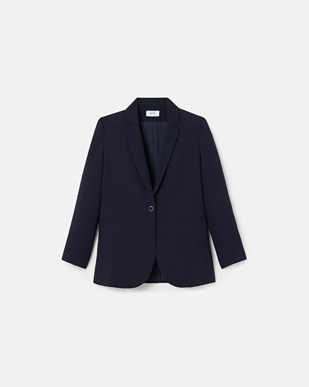 Victorina jacket Nocturnal crepe suit jacket ZAPA