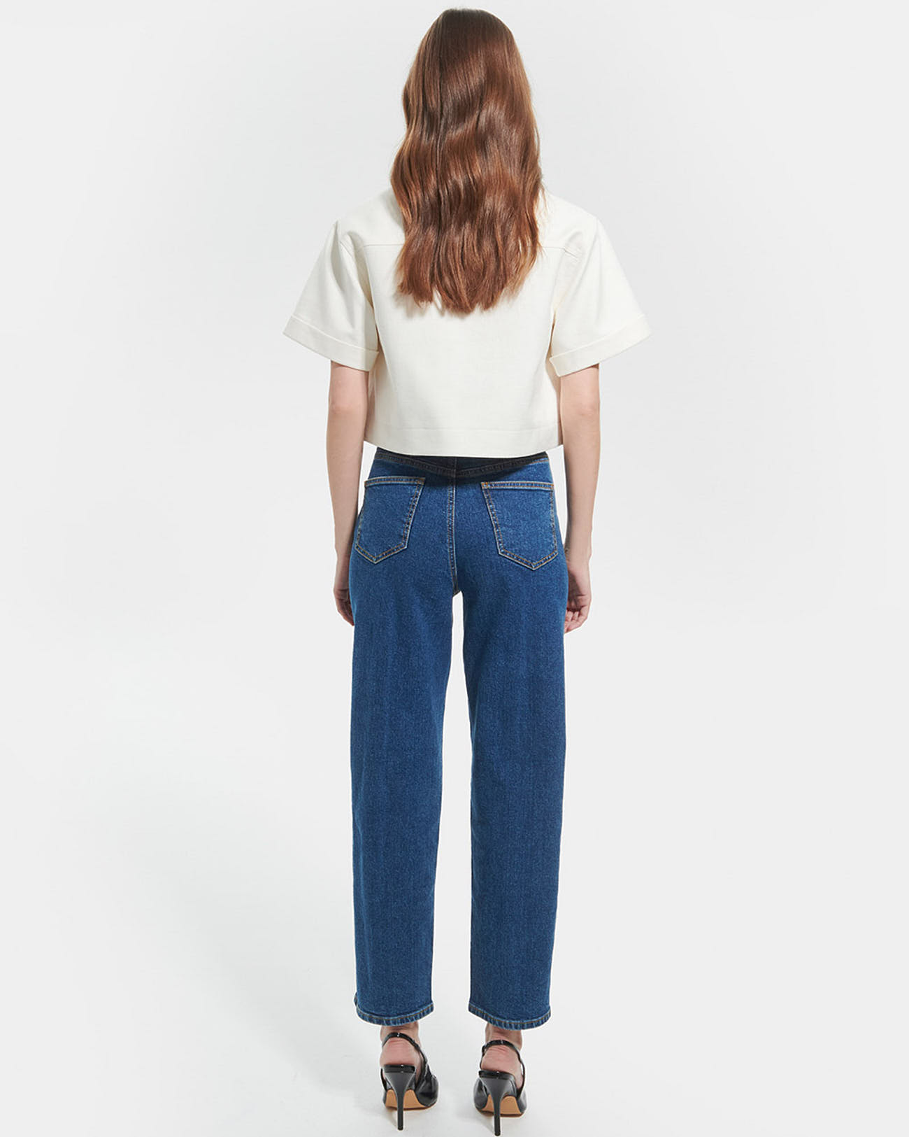 Vahin&eacute; Jacket Short ecru jacket ZAPA