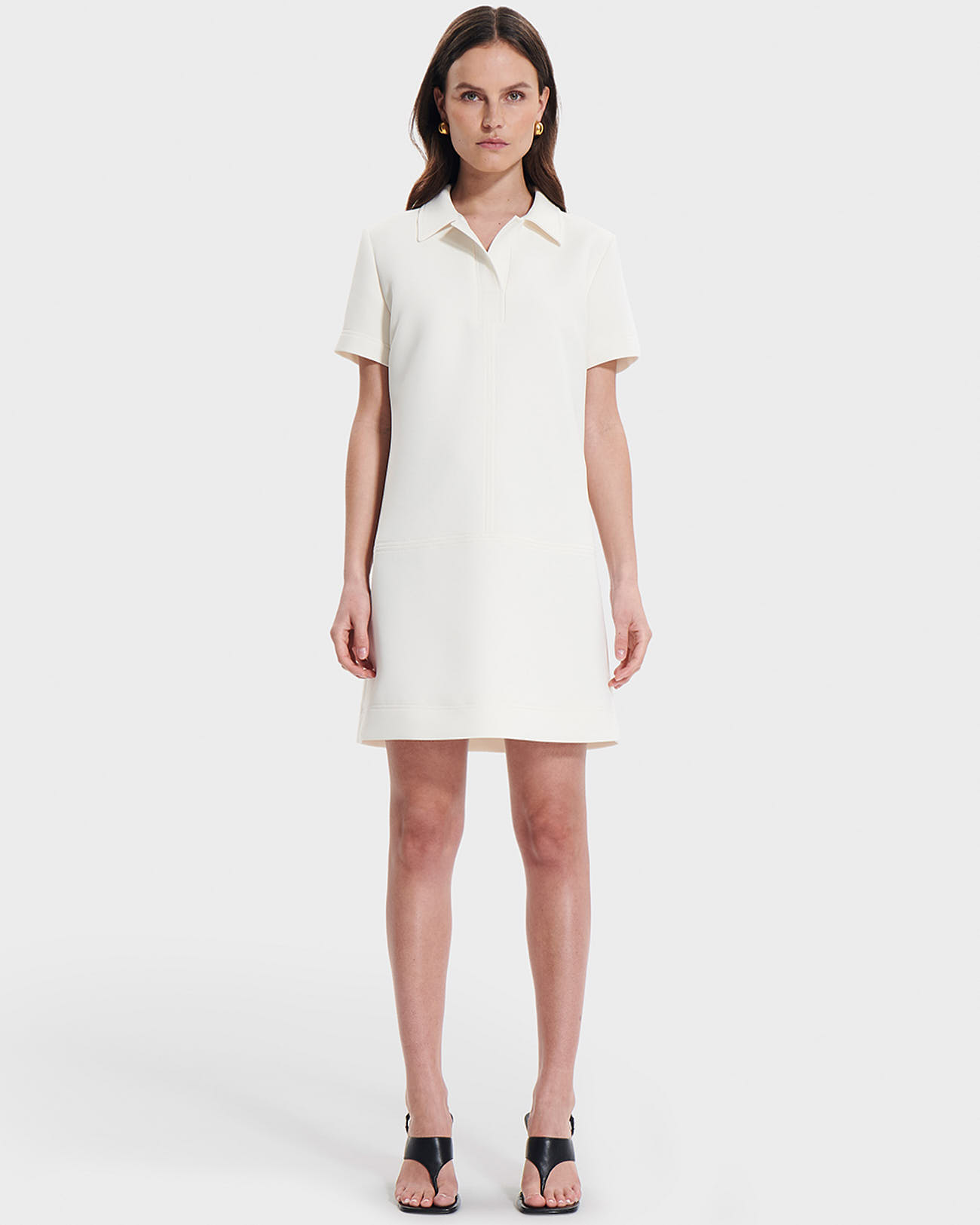 Rodeo Dress Ecru shirt dress ZAPA