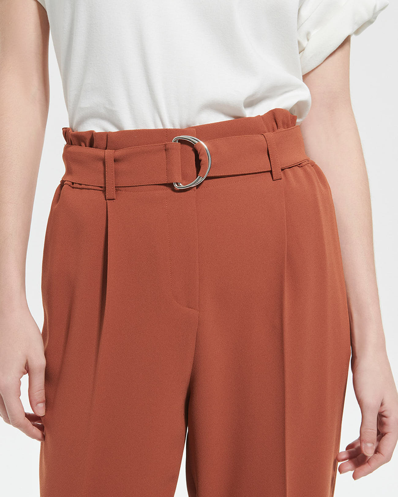 Patricia pants Rust straight pants ZAPA