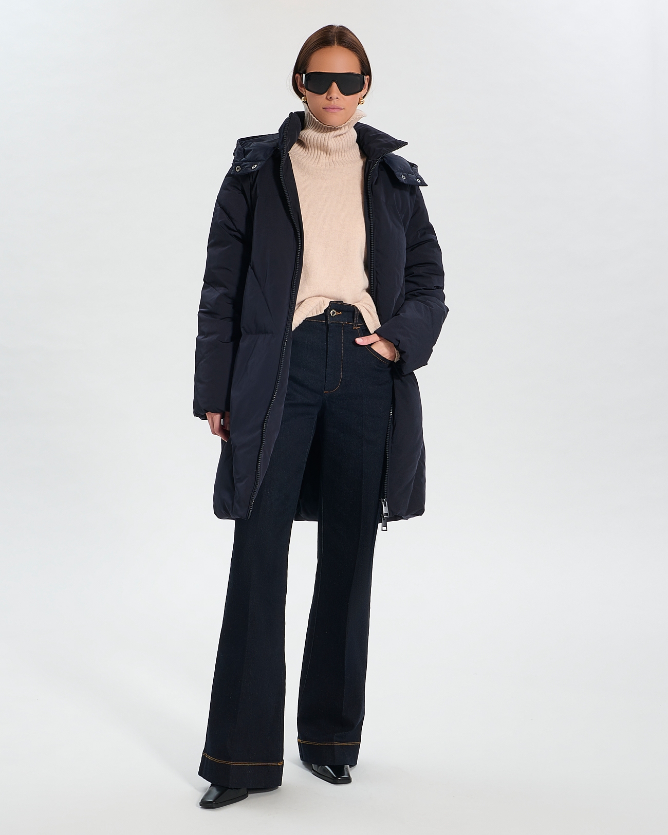 Dores Jacket Long night down jacket ZAPA