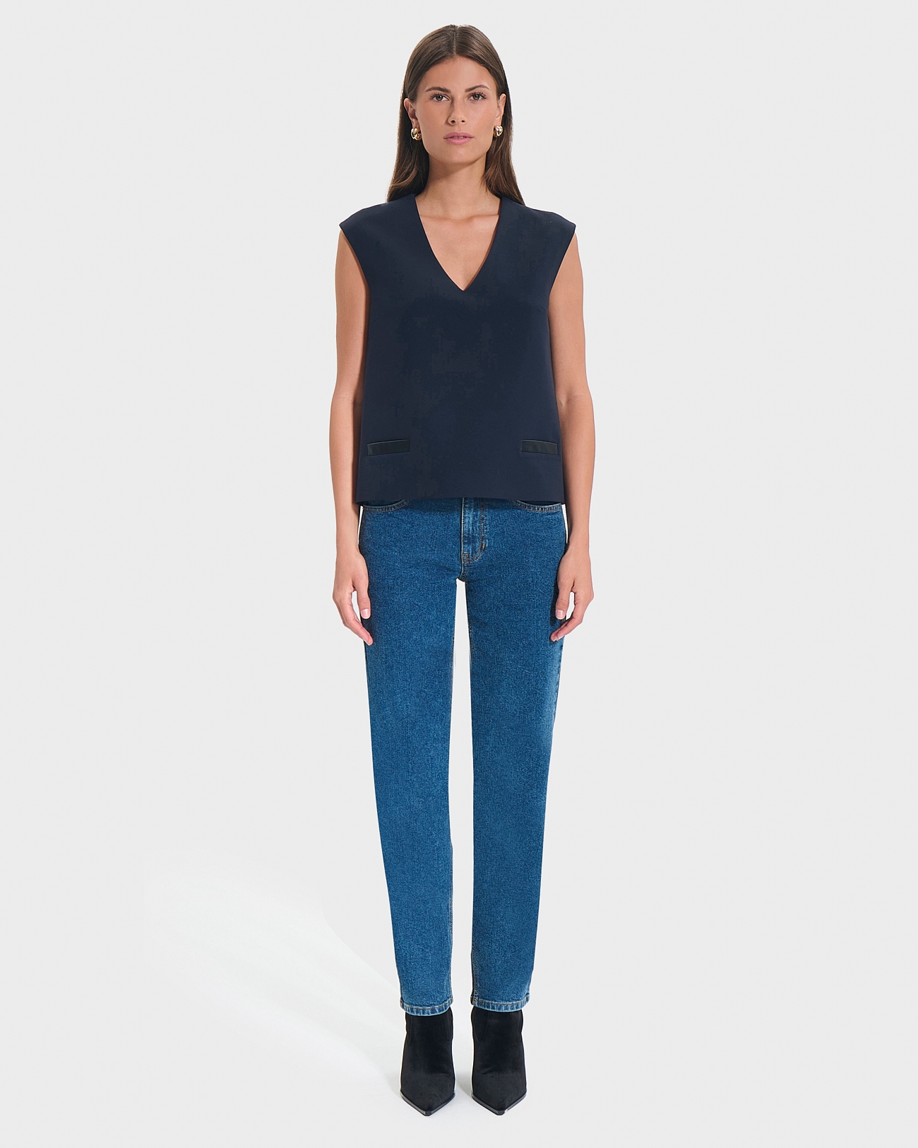 Truth top V-neck top ZAPA