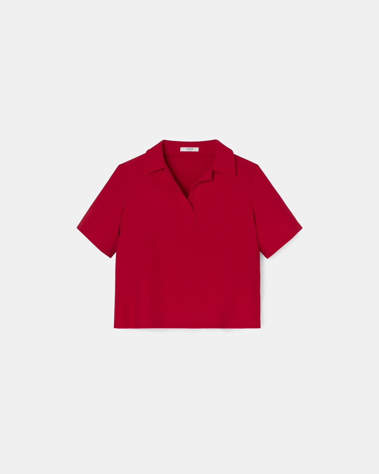 Tendresse top Red flowing shirt top ZAPA