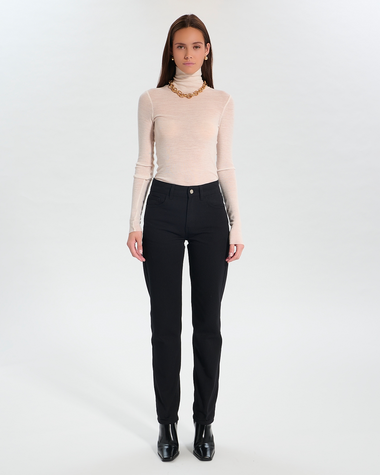 Jayce Jeans Black straight jeans ZAPA