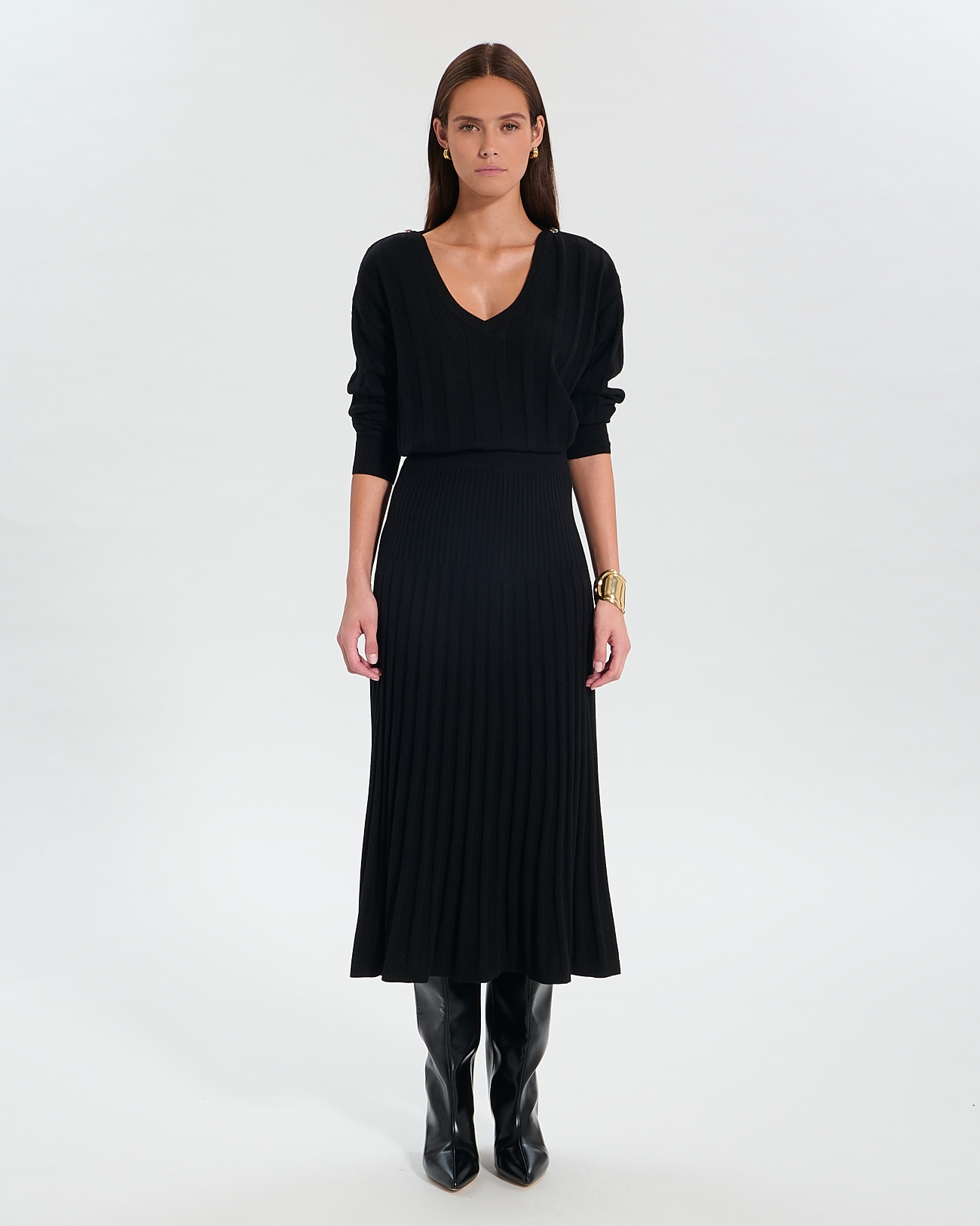 Jordan skirt Long black skirt ZAPA
