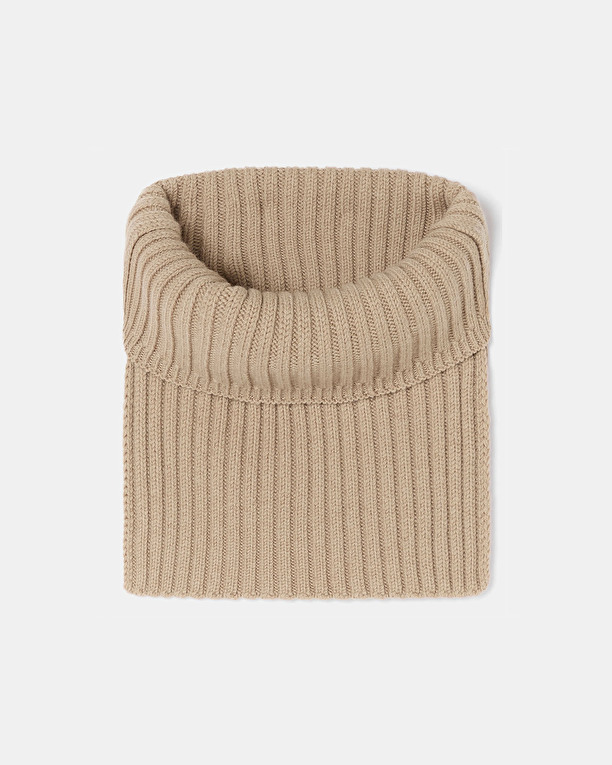 Amore collar Camel Knit Collar ZAPA