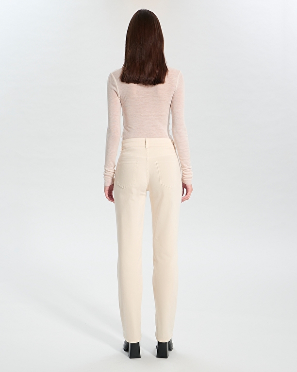 Jayce Jeans Ecru straight jeans ZAPA