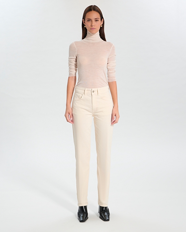 Jayce Jeans Ecru straight jeans ZAPA