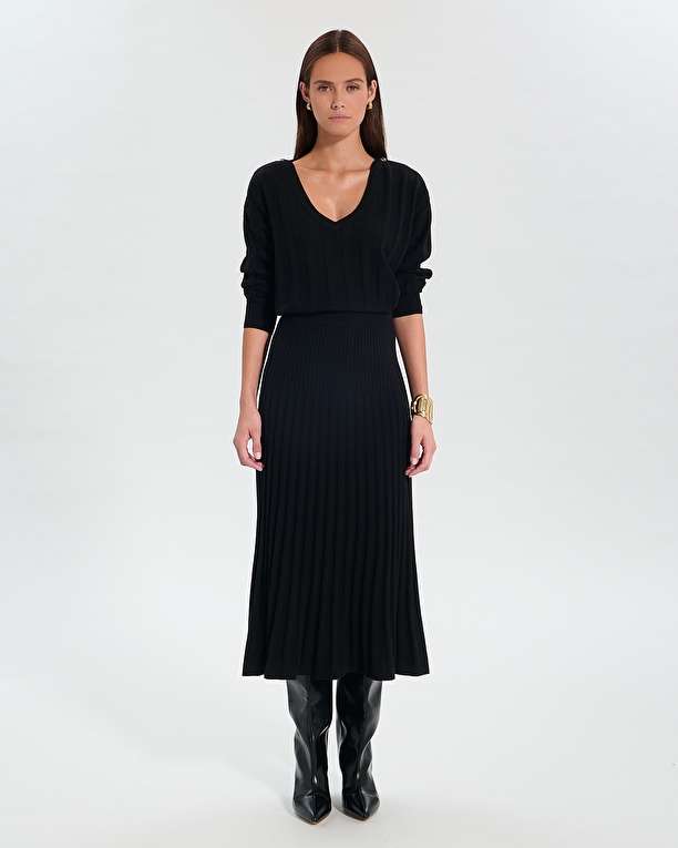 Jordan skirt Long black skirt ZAPA