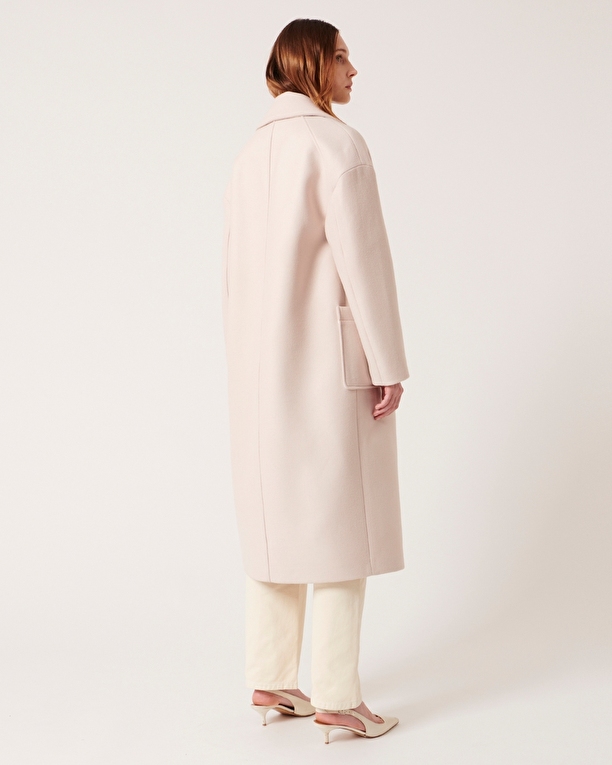 Miranda coat Natural straight coat ZAPA