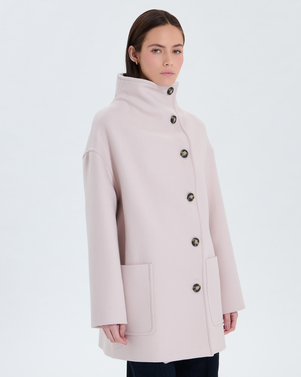 Miritino coat Natural short coat ZAPA