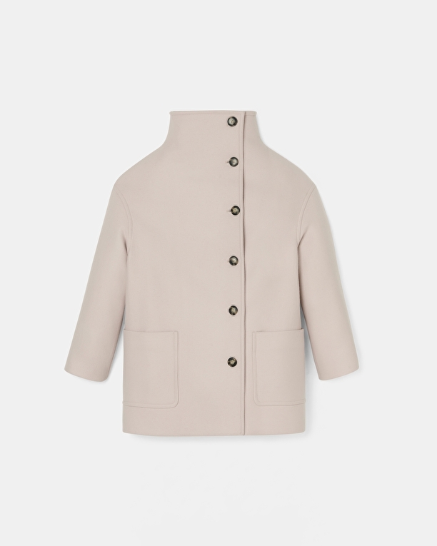 Miritino coat Natural short coat ZAPA