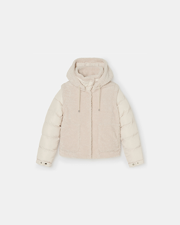 Modesta Puffy jacket Modesta Puffy jacket Unbleached ZAPA