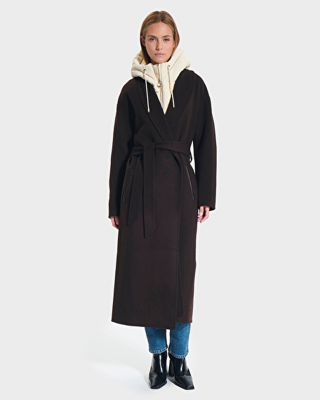 Cheyenna hood ecru pull-on hood zapa