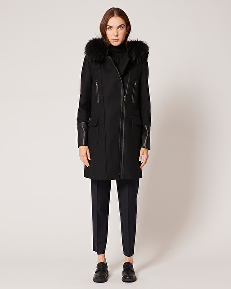 Gerson coat gerson coat black zapa
