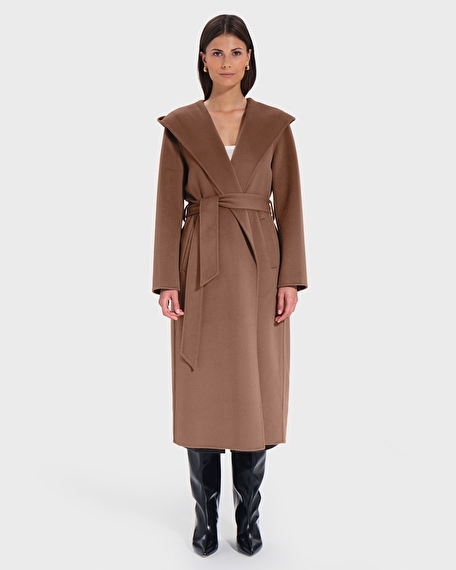 Mystere coat mastic long dressing gown coat zapa
