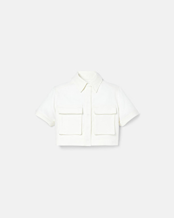Vahin&eacute; Jacket Short ecru jacket ZAPA