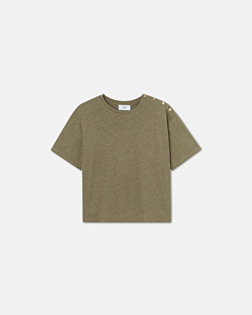 Top Tenenbaum Khaki t-shirt ZAPA