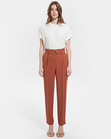 Patricia pants Rust straight pants ZAPA