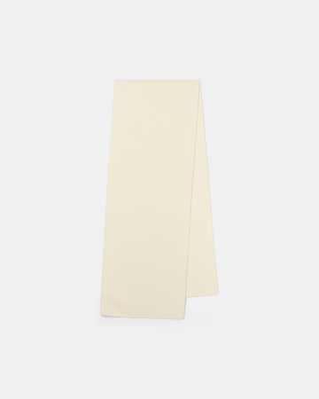 Evy scarf Ecru double-faced scarf ZAPA