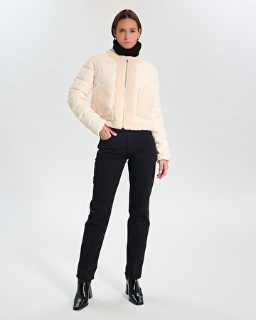Déesse coat Short ecru down jacket ZAPA